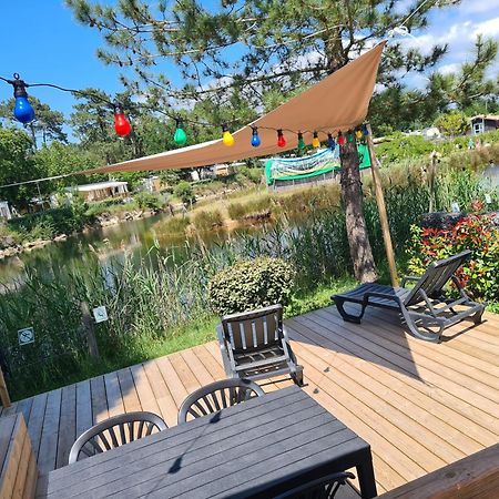 Mobil Home Lege Cap Ferret Camping 4 Etoiles Les Viviers Exterior photo